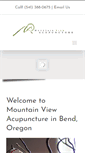 Mobile Screenshot of mountainviewacupuncture.com